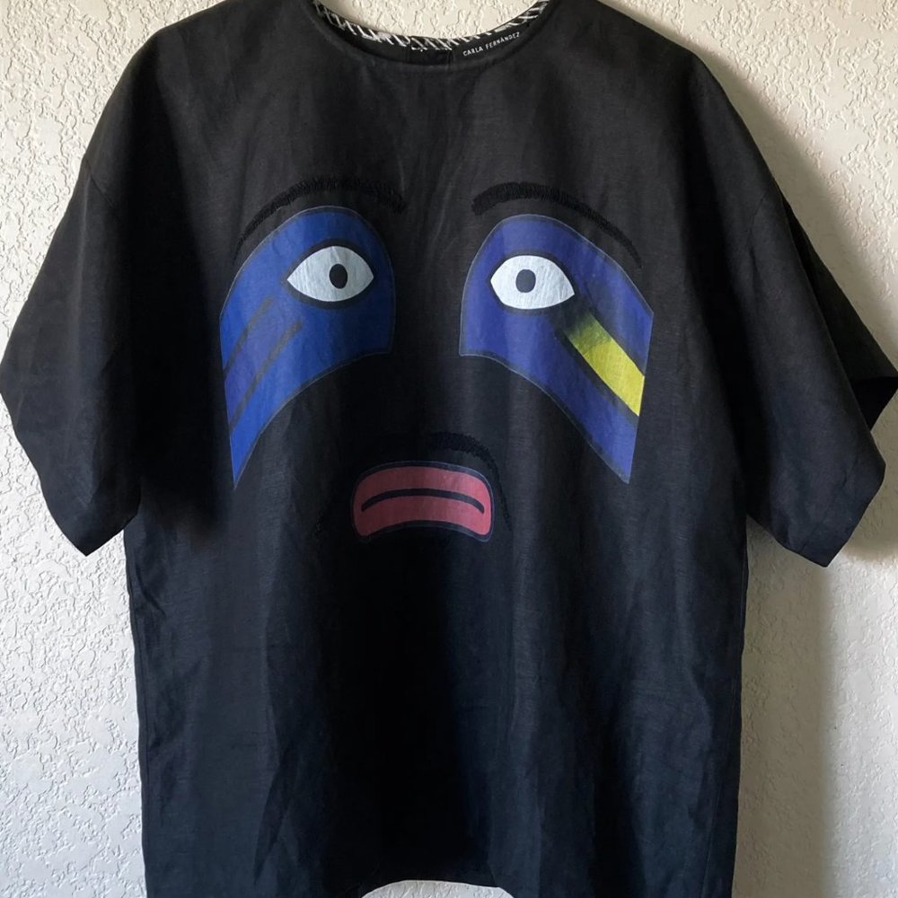 Blusa Ojos - top from Carla Fernandez